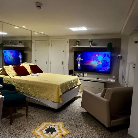 Apartamento Flat Particular Em Beira Mar - Blue Tree Por Vianna Locacoes *