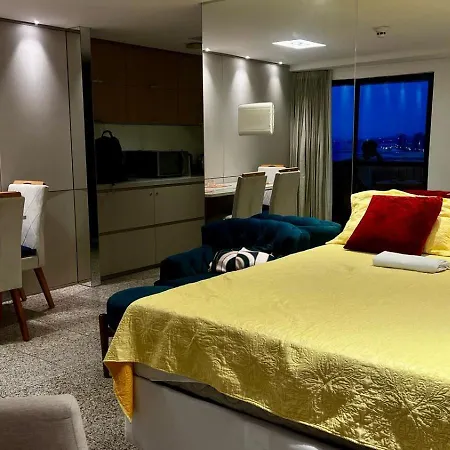 Flat Particular Em Beira Mar - Blue Tree Por Vianna Locacoes Apartamento *